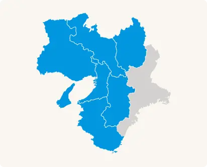 大阪イラスト地図