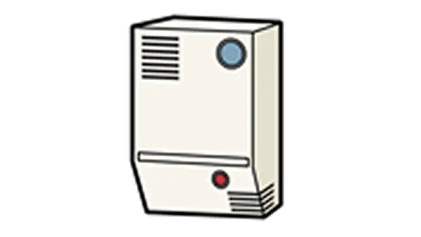 CO ・火災・ガス警報器イラスト
