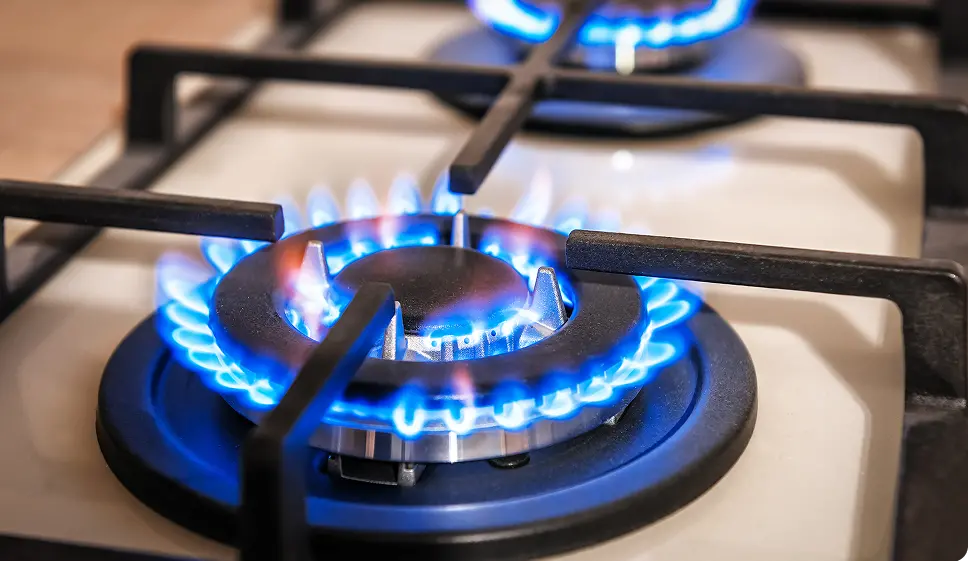 コンロがついている写真